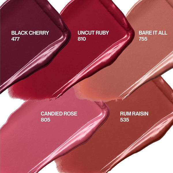 REVLON Super Lustrous Lipstick Gift Set, 5-Piece | 5-piece lipstick gift set. Creamy formula for soft, fuller-looking lips with a moisturized feel.
