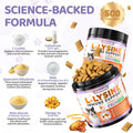 Lysine for Cats, 500ct Cat Immune Support Chews, L-Lysine Supplement for Cats with Colostrum, Omega-3, Soothes Sneezing, Runny Nose & Upper Respiratory Support, Crunchy & Creamy, Chicken Krill Flavor
