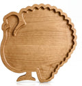 Sliner Turkey Charcuterie Board Wooden Thanksgiving Serving Platter Tray