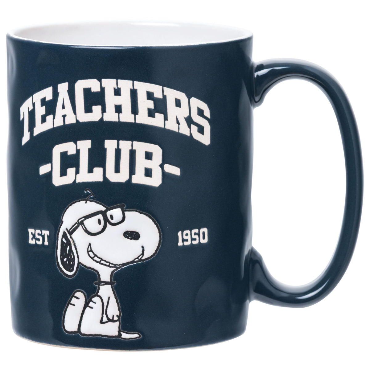 Silver Buffalo Peanuts Snoopy Fall Leaf, Wide Rim Ceramic Mug, 16oz