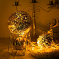 Extra Mercury Hanging Shatterproof Tree Ball Christmas Ornaments(Gold, 4 inch/4 Pcs)