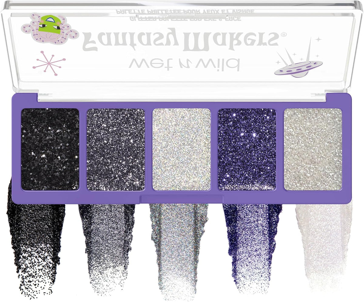 wet n wild Fantasy Makers - Glitter Palette for Eye & Face - Haunt the Night