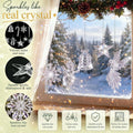 20 Pcs Crystal Ornaments for Christmas Tree Decorations, Acrylic