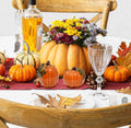 Halloween Pumpkin Salt & Pepper Shaker Set of 2 Ceramic Orange Pumpkins