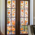 Fall Window Clings, Double-Sided Autumn Decorations