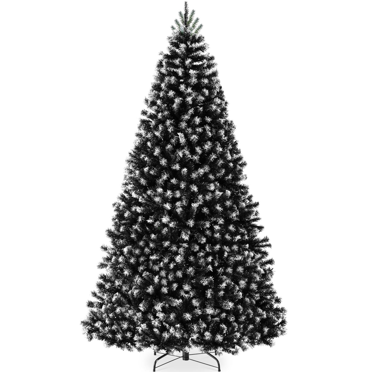 Best Choice Products Artificial Christmas Tree, 12ft Premium Unlit Realistic Spruce Holiday Décor w/Dense Branches, Easy Assembly, Metal Base - Green Spruce