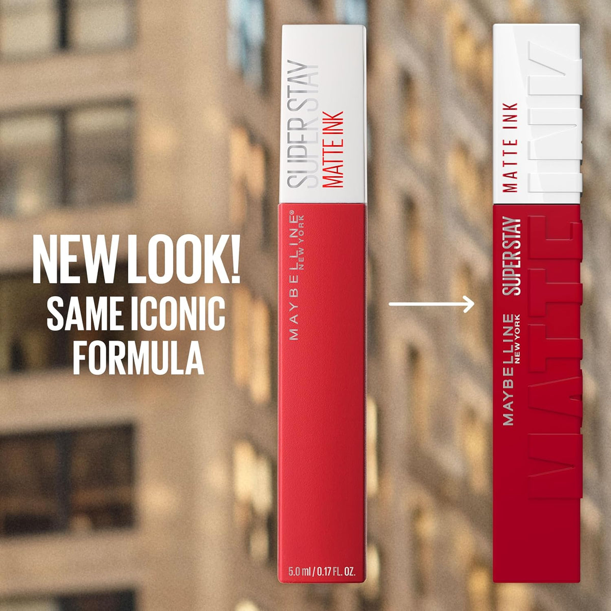 Maybelline Super Stay Matte Ink Liquid Lipstick Makeup, Long Lasting High Impact Color, Up to 16H Wear, Composer, Cherry Brown, 1 Count, Packaging May Vary
