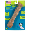 Pupstages Dogwood Dog Chew Toy, Made in the USA – Real-Wood Blend, Natural Flavor & Texture, Moderate Chewers, Large, 8"