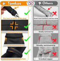 Tomkas Small Dog Sling Carrier - Classic Pocket & Classic Strap - Wrap Carrier - for 3-10 lbs Pets(Black)