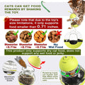 TLKNG Cat Toy for Indoor Cats Enrichment Kitten Wobble Treat Dispenser Ball