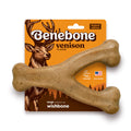 Benebone Wishbone Chew Toy for Aggressive Chewers, Pumpkin Spice, Small
