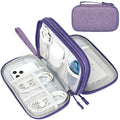 FYY Electronic Organizer, Travel Tech Pouch Bag, Cable Organizer Black