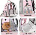 Lollimeow Expandable Bubble Cat Carrier Backpack, Supports up to 16 lbs