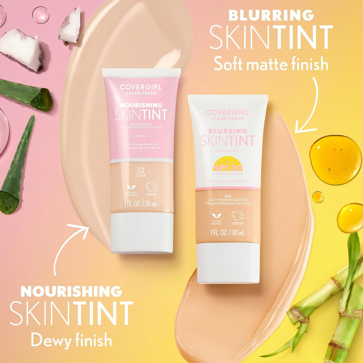 COVERGIRL Clean Fresh Skin Milk Foundation, Fair, 1 Fl Oz (Pack of 1) (packaging may vary)