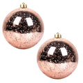 Extra Mercury Hanging Shatterproof Tree Ball Christmas Ornaments(Gold, 4 inch/4 Pcs)