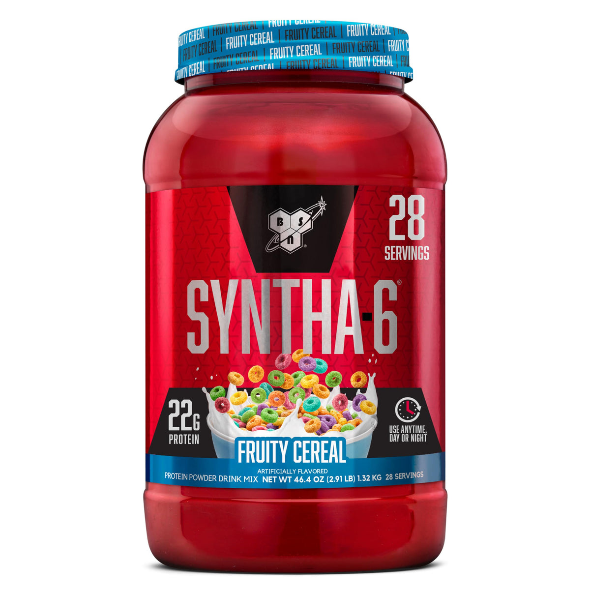 BSN SYNTHA-6 Whey Protein Powder, Micellar Casein, Milk Protein Isolate Powder, Vanilla Ice Cream, 5 Pounds, 48 Servings (Pack of 1) - Package May Vary