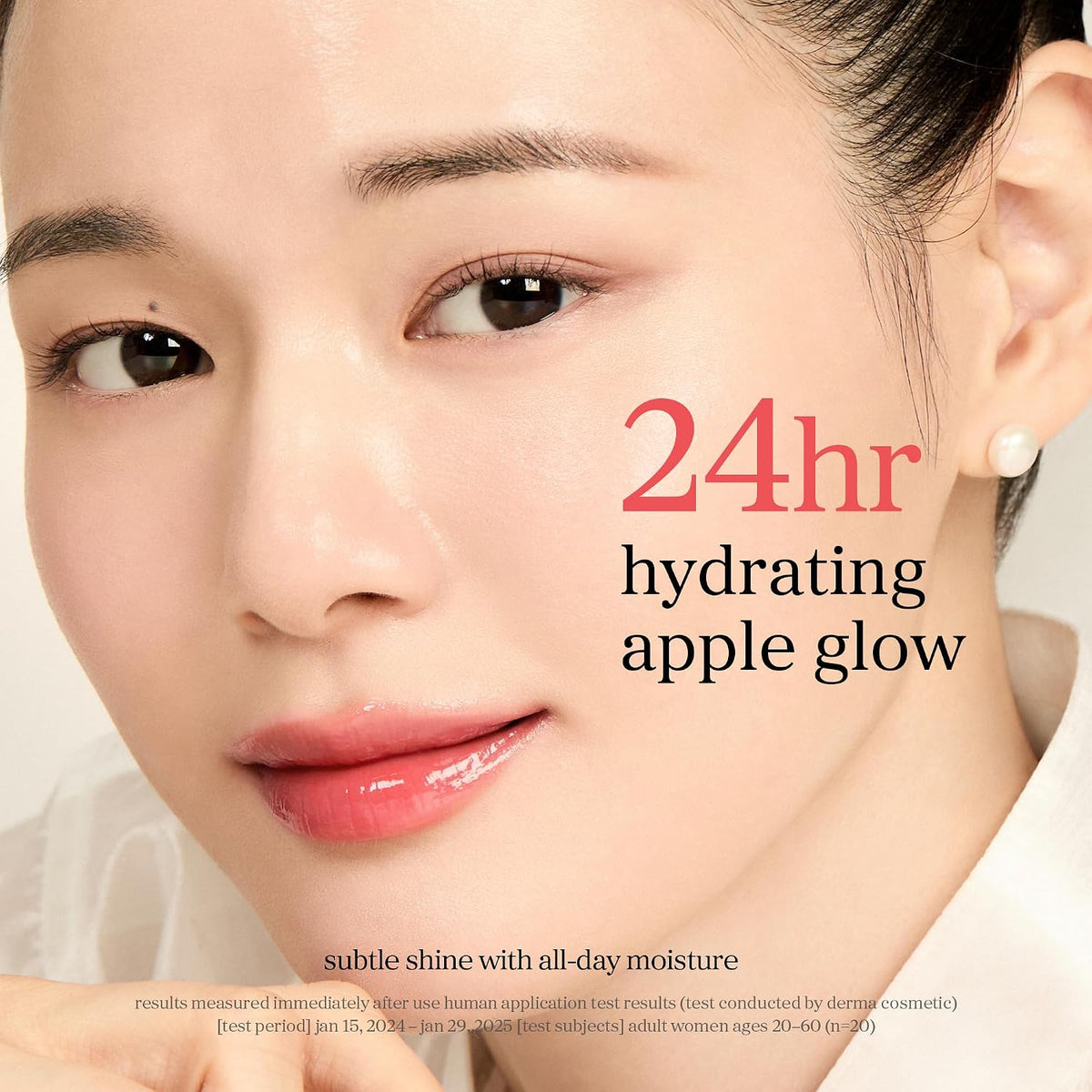 NOONI Korean Lip Oil - Appleberry - pH Color-Changing Plumping Lip Gloss