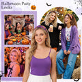 obeoby 8 Pack Halloween Headbands, Halloween Hair Accessories Gifts