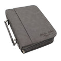 Personalized Bible Cover Holder Case with Carrying Handle for Men and Women (Rawhide with Gold)