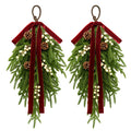 Fall Swag Wreaths for Front Door Decor, Fall Porch Decorations for Home