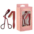 Tweezerman Comfort Grip Eyelash Curler for All Eye Shapes, Neon Pink