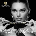 L'Oreal Paris Voluminous Panorama Mascara, Volumizing and Lengthening Formula, Longwear, Smudge-Resistant and Washable, All Night Black Mascara, 0.33 Fl Oz