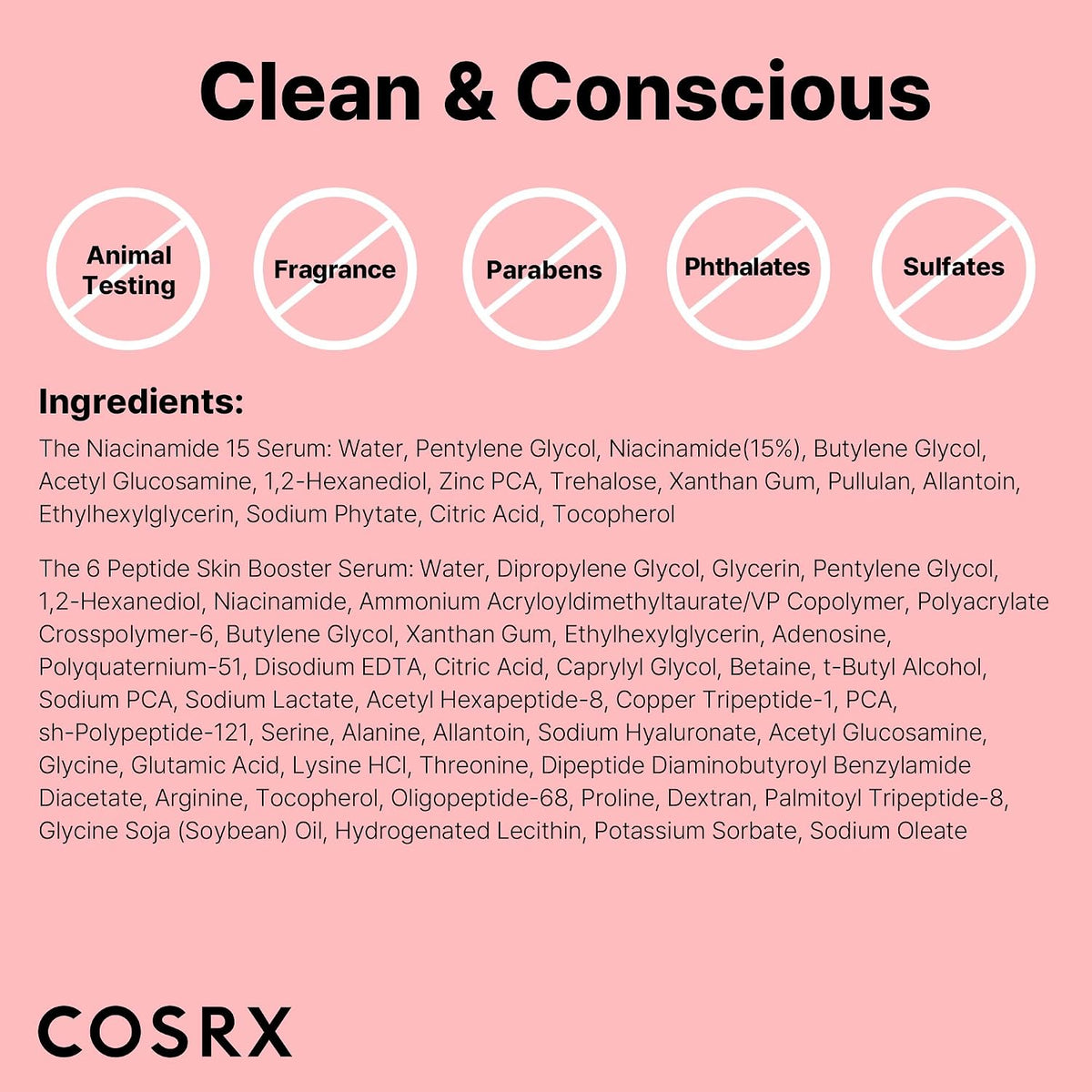 COSRX Niacinamide 15% Peptide Booster Set - Amazon Exclusive - Korean Skin Care Set, Gift Sets, Niacinamide Serum, Face Serum