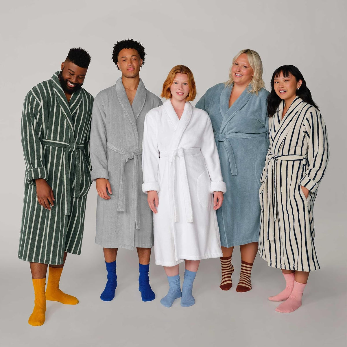 Brooklinen 100% Turkish Cotton Bath Robe for Men & Women