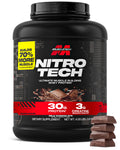 Muscletech Whey Protein Powder (Vanilla Cream, 4 Pound) - Nitro-Tech Ultimate Muscle Building Formula with Whey Protein Isolate - 30g of Protein, 3g of Creatine & 6.8g of BCAA - Packaging May Vary