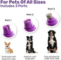 Hertzko Electric Cat & Dog Nail Grinder - Rechargeable Cat Nail Grinder & Dog Nail Grinder Small Dogs & Large Dogs Trimmer, Professional Pet Grooming Kit with USB Wire