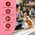 Fresh Step Clean Care Crystsal Cat Litter with Febreze Freshness, Ammonia Block Technology, Lightweight Fresh Step Crystals, Low Dust, 8 lb. Bag, Pack of 2