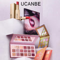 UCANBE 2Pcs Twilight Dusk & Aromas Nude Eyeshadow Palette Makeup Set, Matte Shimmer Glitter Pressed Pearl All Highly Pigmented Blending Powder, Natural Velvet Texture Eye Shadow Kit