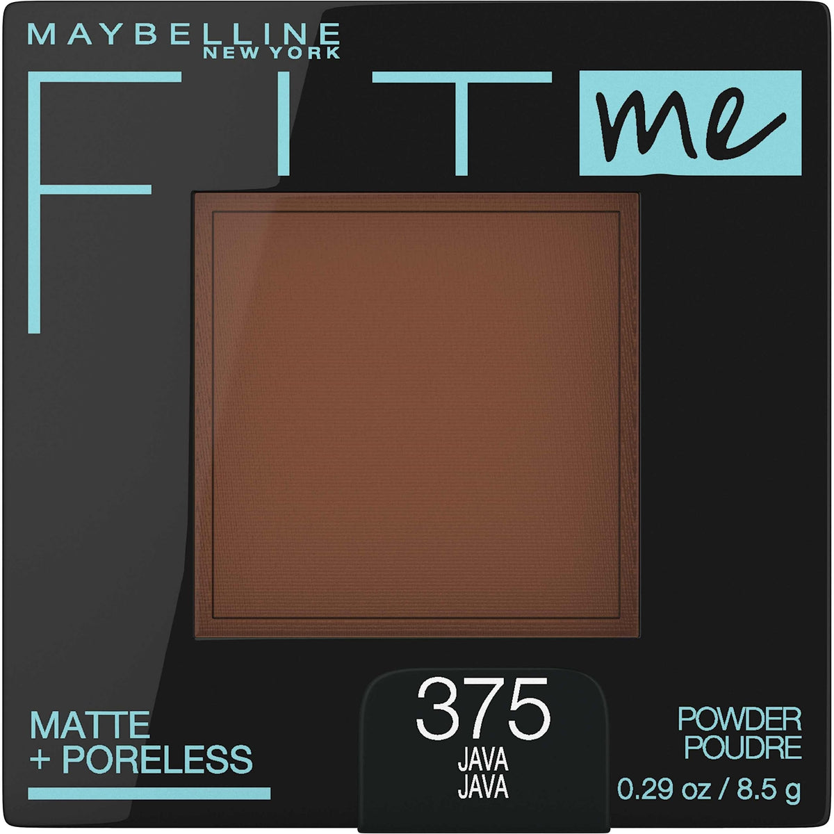 Maybelline Fit Me Matte + Poreless Pressed Face Powder Makeup & Setting Powder, Coconut, 1 Count