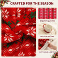 Christmas Couch Cover, Christmas Plush Sofa Cover for Dog Pet 1PC