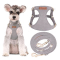 Puppytie xs Dog Harness with Multifunction Dog Leash,Soft Adjustable No Choke Escape Proof Pet Harness Vest,red-Camellia,XS