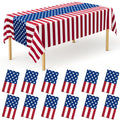 3 Pack Thanksgiving Tablecloths, 108" x 54" Disposable Turkey Table Cloth