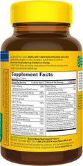 Nature Made Multivitamin Tablets with Iron, Multivitamin for Women and Men for Daily Nutritional Support, Multi Vitamins for Adults, 130 Tablets, 130 Day Supply