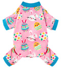 Dog Easter Outfit Pajamas Soft Lightweight Dog Onesie Warm Pet Winter Clothes for Small Medium Large Pet Dogs Cats