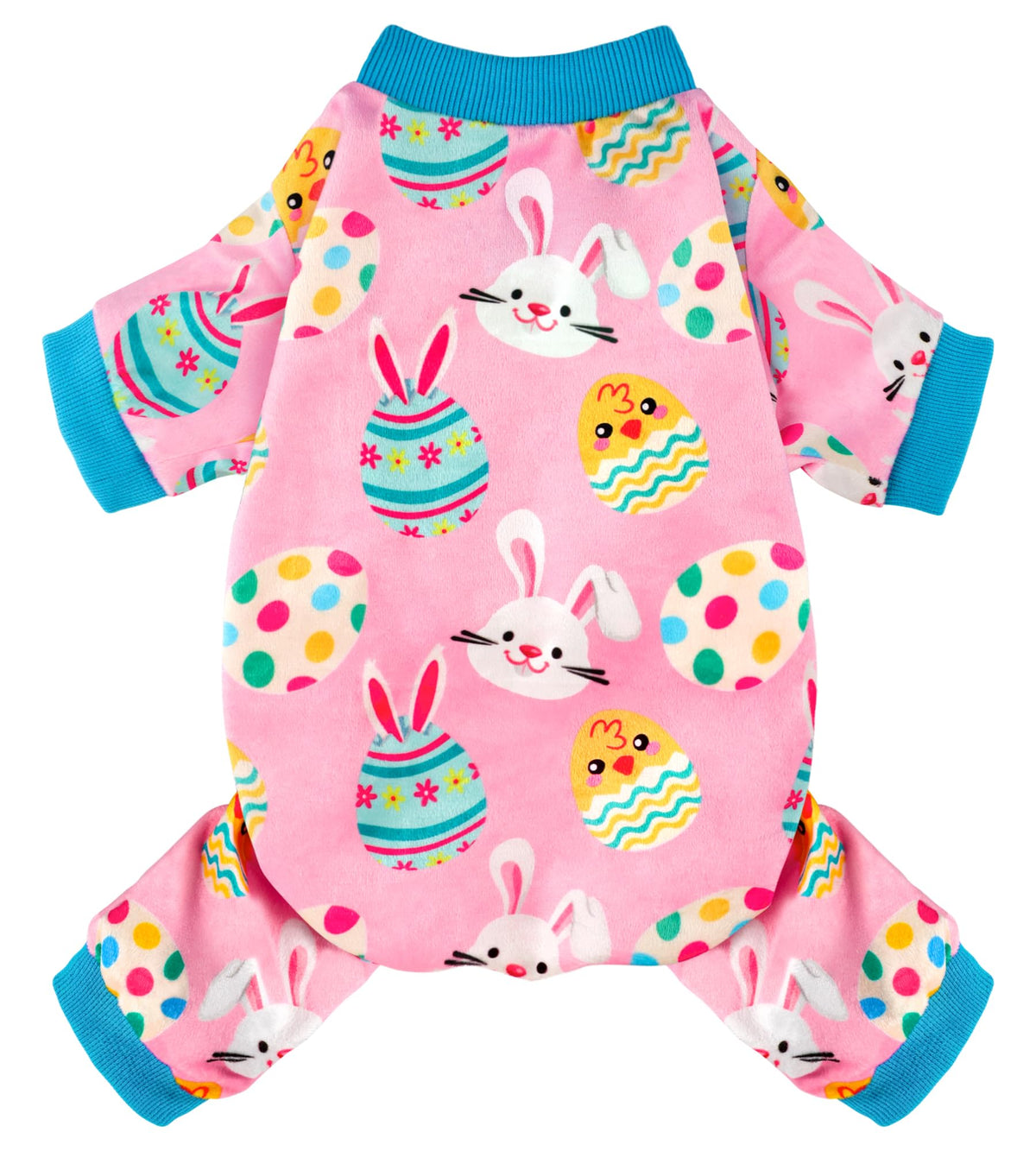 Dog Easter Outfit Pajamas Soft Lightweight Dog Onesie Warm Pet Winter Clothes for Small Medium Large Pet Dogs Cats
