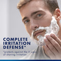 Gillette Series 3X Action Shave Gel, Sensitive Twin Pack, 7 Oz (Pack of 2)
