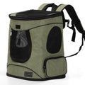 Petsfit Dog Backpack Carrier with Upgrade Waist Cushion Design to Better Fit The Waist, Suitable for Small and Medium Dogs Cats, and Rabbits up to 18 Pounds