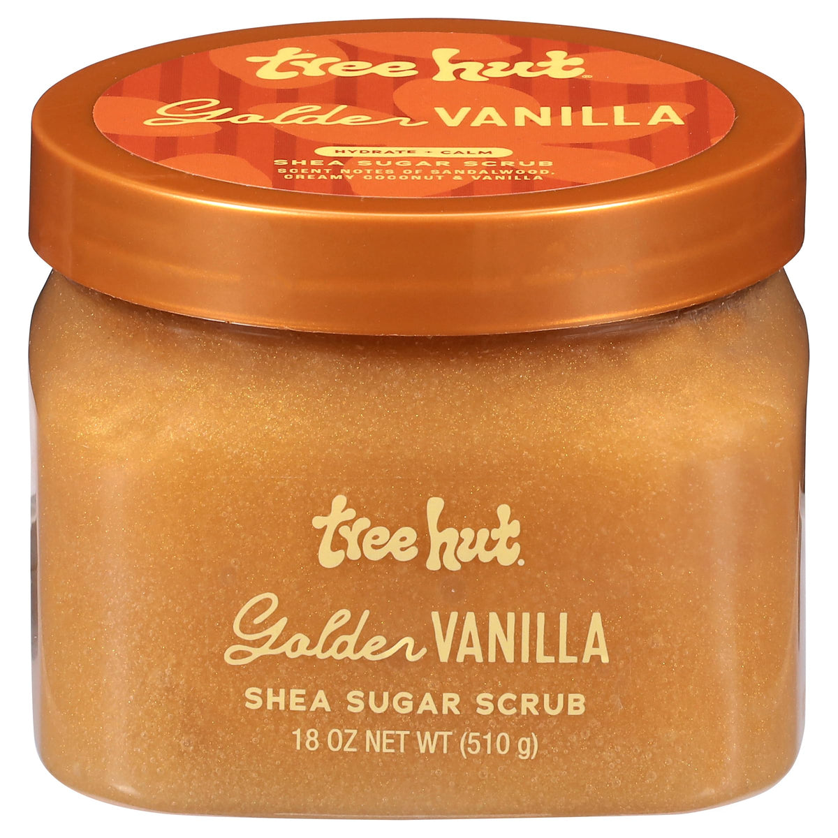 Tree Hut Body Scrub, Tropic Glow, 18 Oz | Exfoliating & Hydrating Sugar Scrub with Shea Butter & Essential Oils, Smooth Skin, Body Exfoliator For All Skin Types