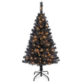 Yaheetech 6ft Pre-lit Christmas Tree with 300 Warm White Lights, Green