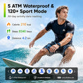 Smart Watch for Men/Women, Fitness Tracker with 120+ Sport Modes