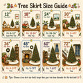 YEAHOME Christmas Tree Skirt, 48 Inch White Soft Faux Fur Tree Skirts Plush Christmas Decorations, White Ornaments Christmas Tree Skirts Xmas Decorations Indoor Holiday Party Decor