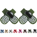 Anti Slip Dog Socks to Prevent Licking Paws, Dog Shoes for Hot Pavement, Dog Booties for Small Medium Large Senior Dogs, Traction Control Boots & Paw Protectors for Hardwood Floors