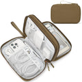 FYY Electronic Organizer, Travel Tech Pouch Bag, Cable Organizer Black