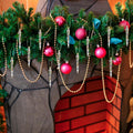 Cinnvoice 36 Pcs Iridescent Christmas Icicle Ornaments for Christmas Decor