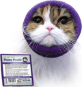 Happy Hoodie The Original Dog & Cat Calming Band - American Brand - Anxiety Relief/Noise Protection-Grooming-Thunder-Fireworks (XS, Purple) - Since 2008