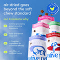 Native Pet Skin & Coat Chews - Omega 3 Fish Oil for Dogs Skin & Coat Supplement - Itch Relief, Shiny Fur & Shedding Support - Collagen, Hyaluronic Acid, Biotin, Probiotics & Salmon Oil - 30 Chews